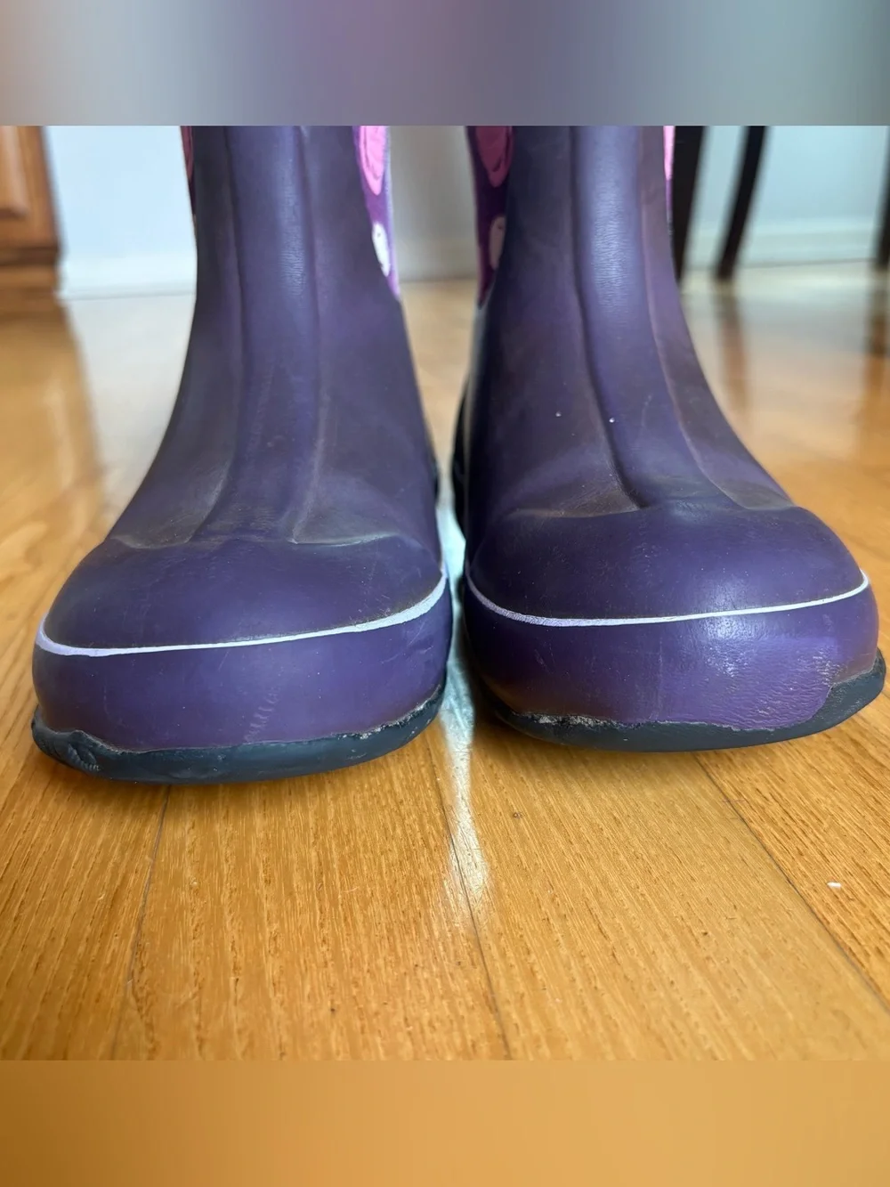 Bogs Kids' Classic Snow Boots Sketched Dots Purple Winter Youth Girls Size 1